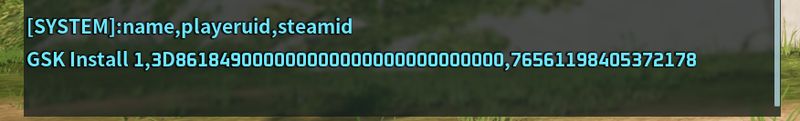 Palworld ShowPlayers command to find player IDs