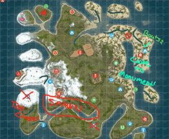 Drawn Map Example